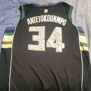 Giannis Bucks Nike Jersey...